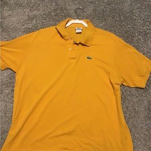 Lacoste Collared Shirt - Yellow